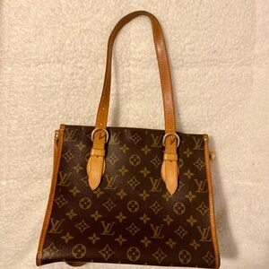 Louis Vuitton Brown Monogram Canvas Shoulder Bag